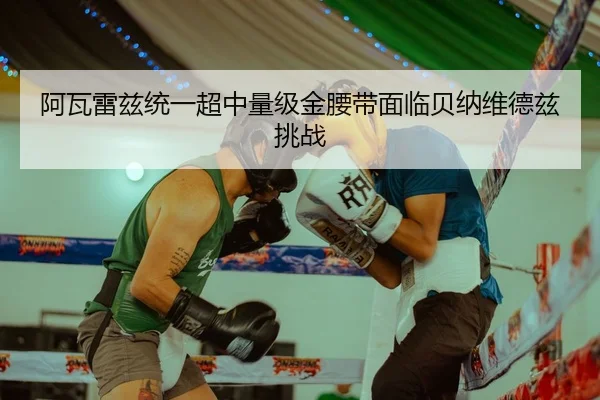 阿瓦雷兹统一超中量级金腰带面临贝纳维德兹挑战